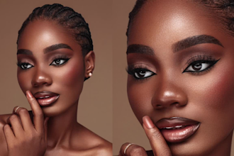 do photoshop highend portrait retouch