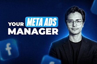 be your facebook ads campaign manager, meta ads manager
