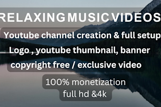 create relaxing video with deep sleep music that boost brain