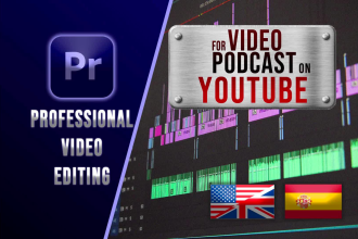 do video editing for your podcast, zoom video, online course