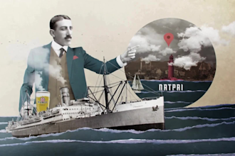 create paper cut collage animation vox style motion graphics video ads