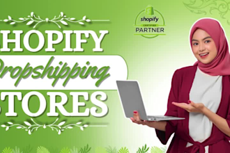 design or redesign a shopify store or shopify website