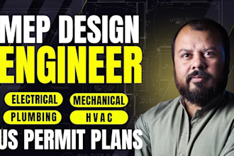 create electrical, plumbing, and hvac plans for permits