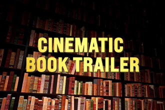 create a cinematic book trailer