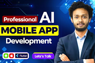 do ai mobile app development for android, ios with ai chatbot