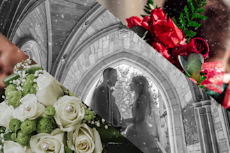 do professional wedding video editing and stunning photo slideshows