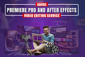 do professional video editing for youtube, instagram and business