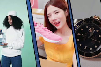 make a commercial promotional video for instagram, youtube