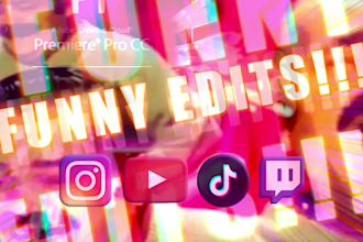 do a funny editing