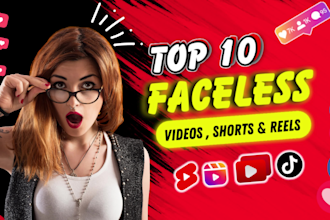 make faceless youtube videos, cash cow shorts, instagram reels and tiktok videos