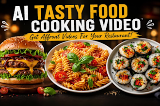 create viral ai food video ads and cooking recipe videos