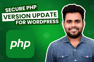 safely update PHP version, wordpress core, theme, and plugins