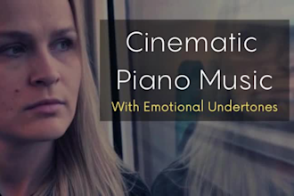 compose cinematic piano music with emotional undertones