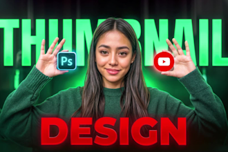 design the best youtube thumbnails