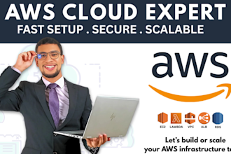 be your AWS solution architect to build and fix infrastructure