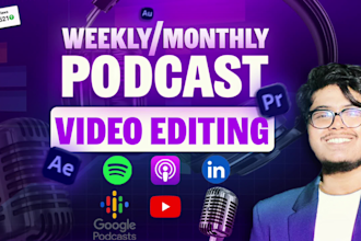 do podcast editing professionally for youtube and shorts