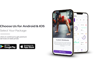 create an app promo video or app preview for IOS and android