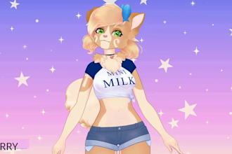 do live2d vtuber model furry vtuber animal vtuber and pet vtuber vtube studio