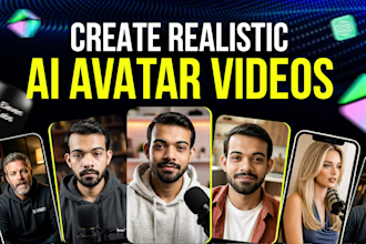 create ai clone videos with your custom avatar and voice