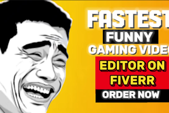 edit funny gaming videos and twitch stream highlights