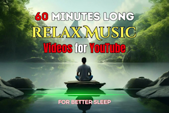 create mind relaxing meditation videos