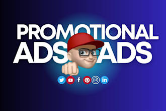make an energetic facebook, instagram or youtube video ad