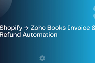 automate your shopify daily orders in zoho books lifetime free