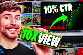 design clickbait thumbnails in 24h