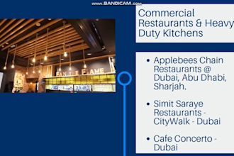 make dubai restaurant mep plan