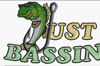 do embroidery digitizing in 2hours