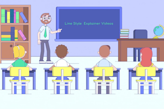 create a 2d animated explainer video for sales