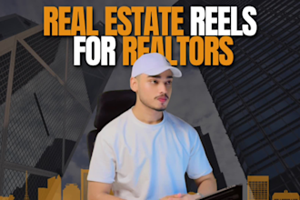 be video editor for realtors real estate reels or videos