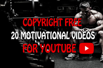 create motivational videos for youtube