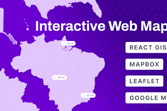 develop clickable interactive web maps using react gis mapbox leaflet laravel