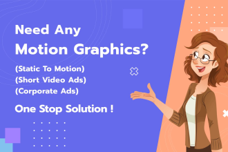 create stunning motion graphics from your static images or videos