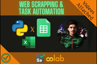 do web scraping and task automation