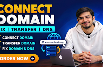 connect domain, fix or transfer any domain to any website