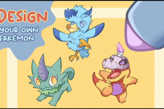 draw awesome pokemon or fakemon for you