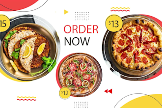 design menu board or digital menu