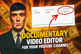 do documentary style video editing