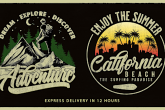 do typography tshirt graphics t shirt and merchandise design
