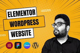 convert figma, canva, or xd to wordpress with elementor