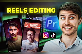 edit instagram reels, youtube shorts, instagram reels editing, tiktok ads