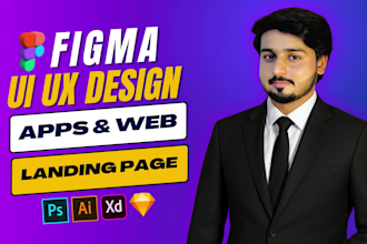 do figma app design, figma website, mobile app UI UX design, wireframe and uiux