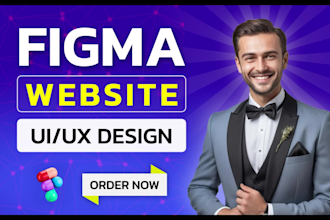do figma website design, website mockup, or figma design website