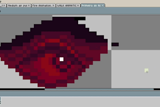 make your new illustration, animation or tile set in pixel art