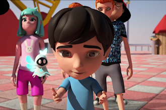 do 3d commercial animated cartoon video 3d cartoon animation character animation