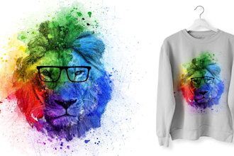 make watercolor t shirt, merch by amazon t shirt design