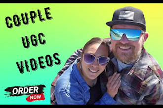create authentic couple ugc ads for tiktok, instagram, facebook