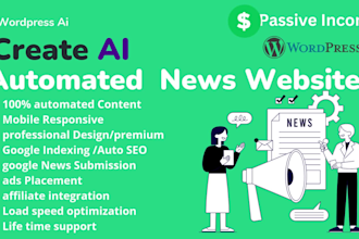 create automated news website with autoblog, autopilot wordpress ai news website
